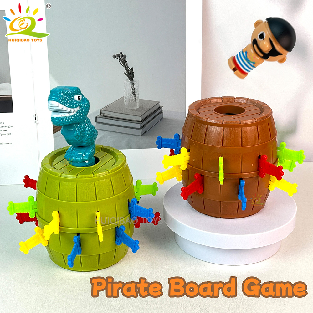Board Game Pirates - لعبة دلو القرصان الديناصور، لعبة الحظ،