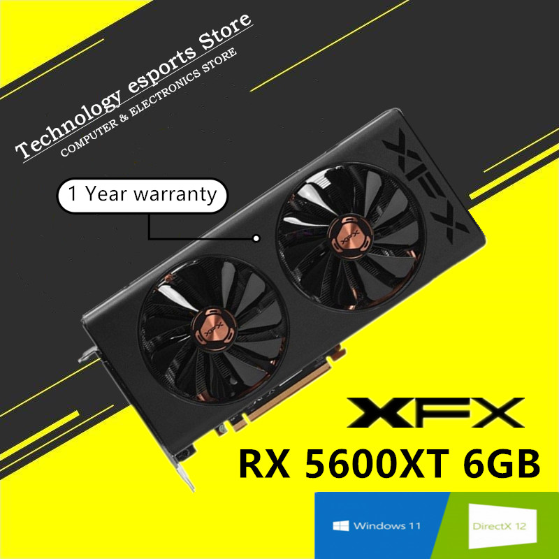 Board Game Vr - XFX الأصلي RX 5600XT 6G لعبة