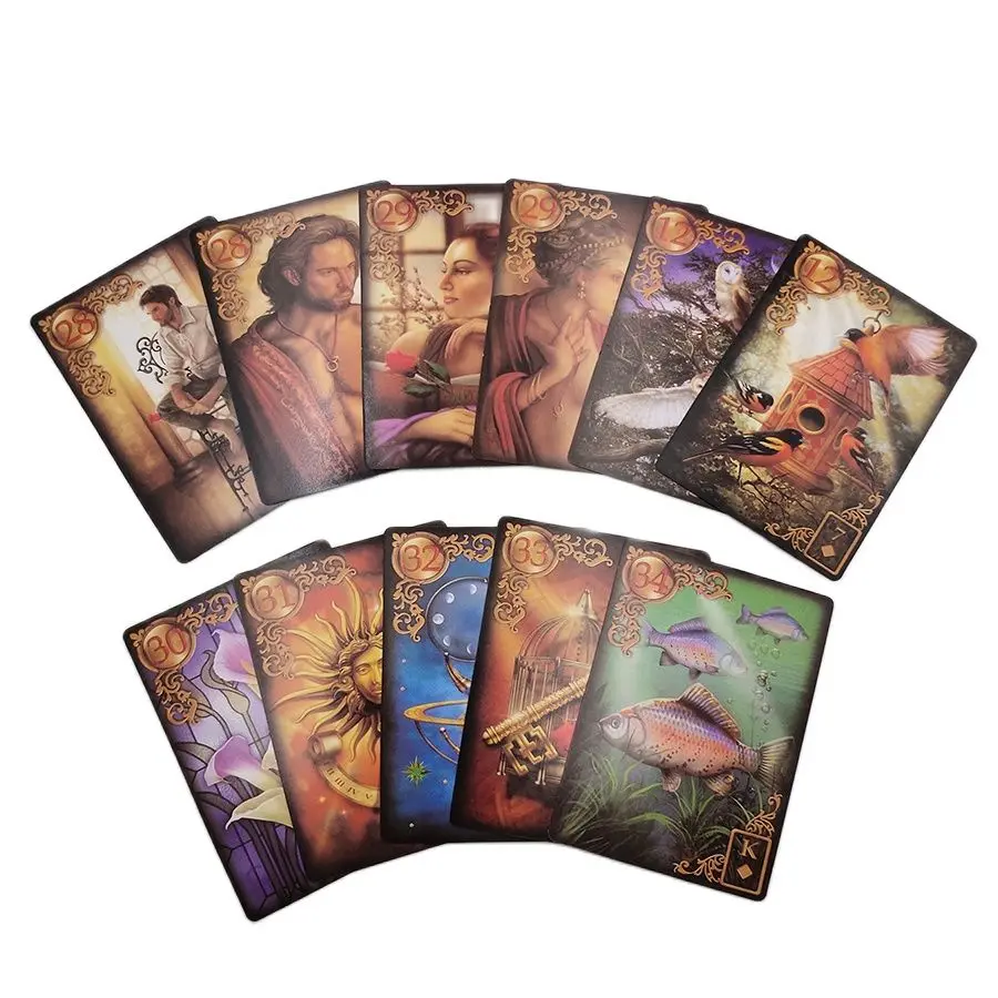 Board Game Online Free - مجموعة بطاقات تاروت ريفيري لينورماند 47