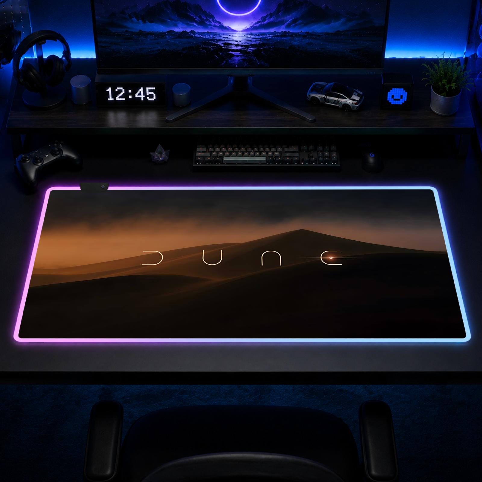 Board Game Dune - لوحة ماوس للألعاب بتصميم أنمي XXL