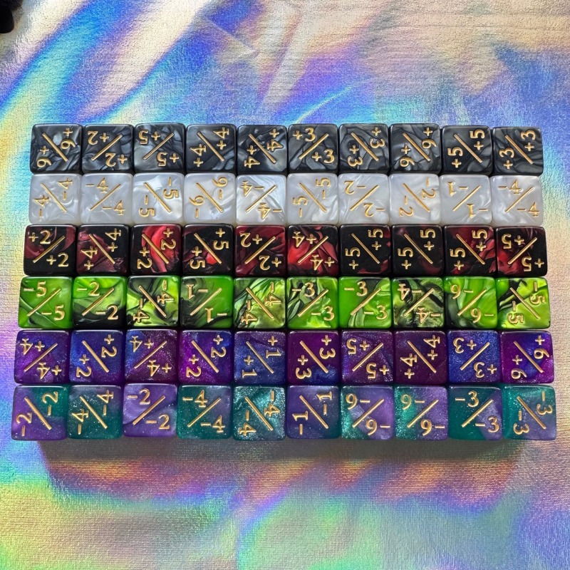 قطع عد ألعاب MTG دائرية بحجم 1 - مراجعة Game Token Counter وسعره