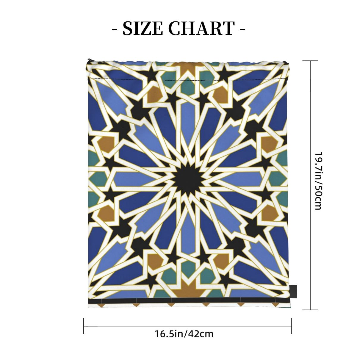 حقائب ظهر عربية متعددة الوظائف - مراجعة Tile Bag Drawstring وسعره