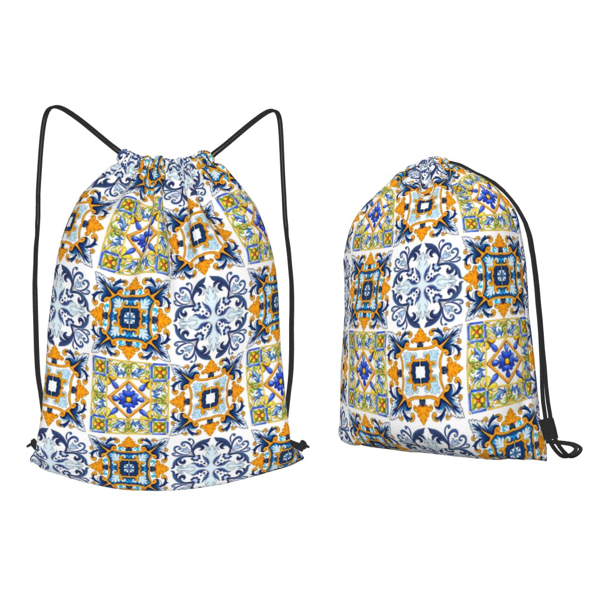 نسخة من بلاط صقلية الطراز، حقا - مراجعة Tile Bag Drawstring وسعره