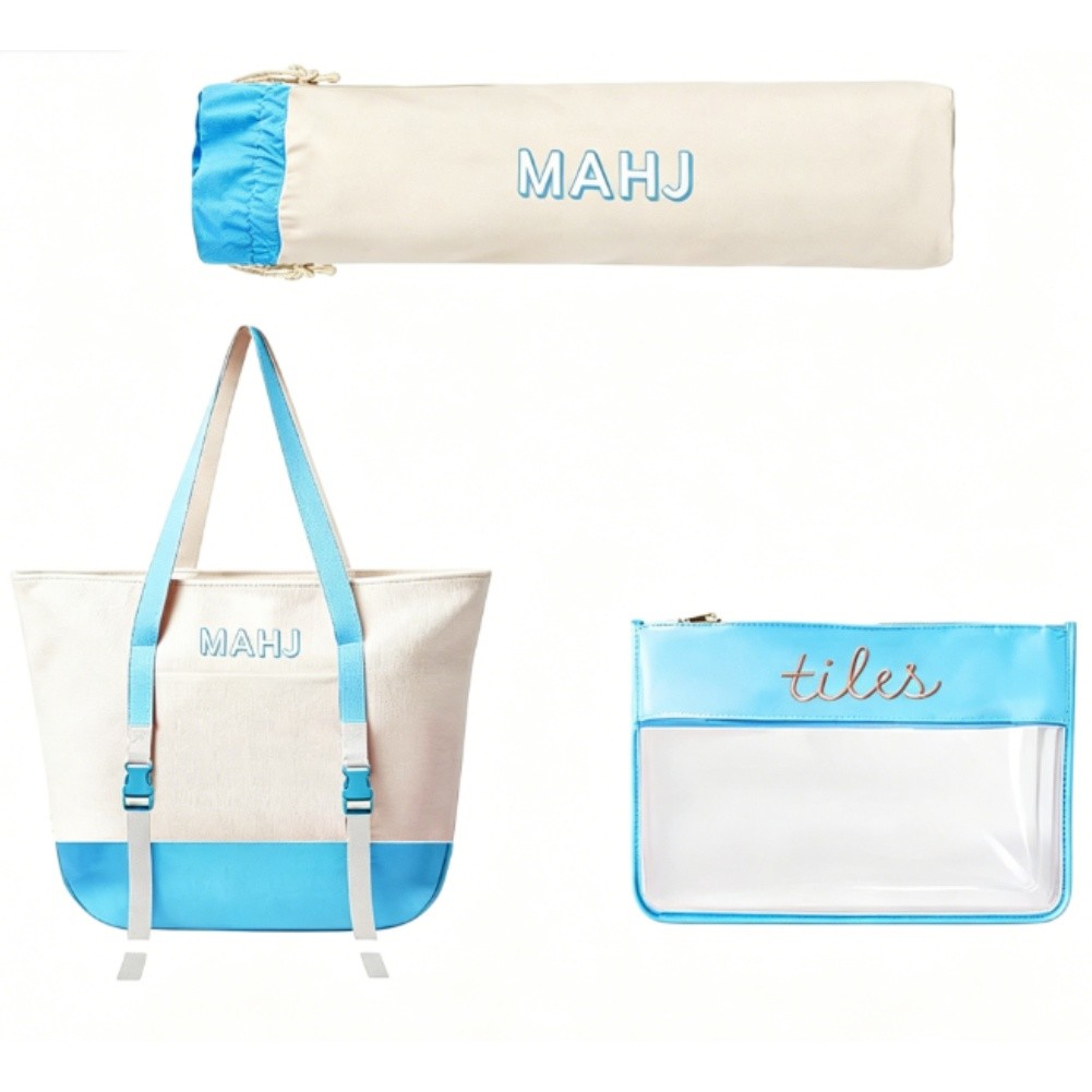 حقيبة ماهجونغ قماشية متعددة ال - مراجعة Tile Bag Drawstring وسعره