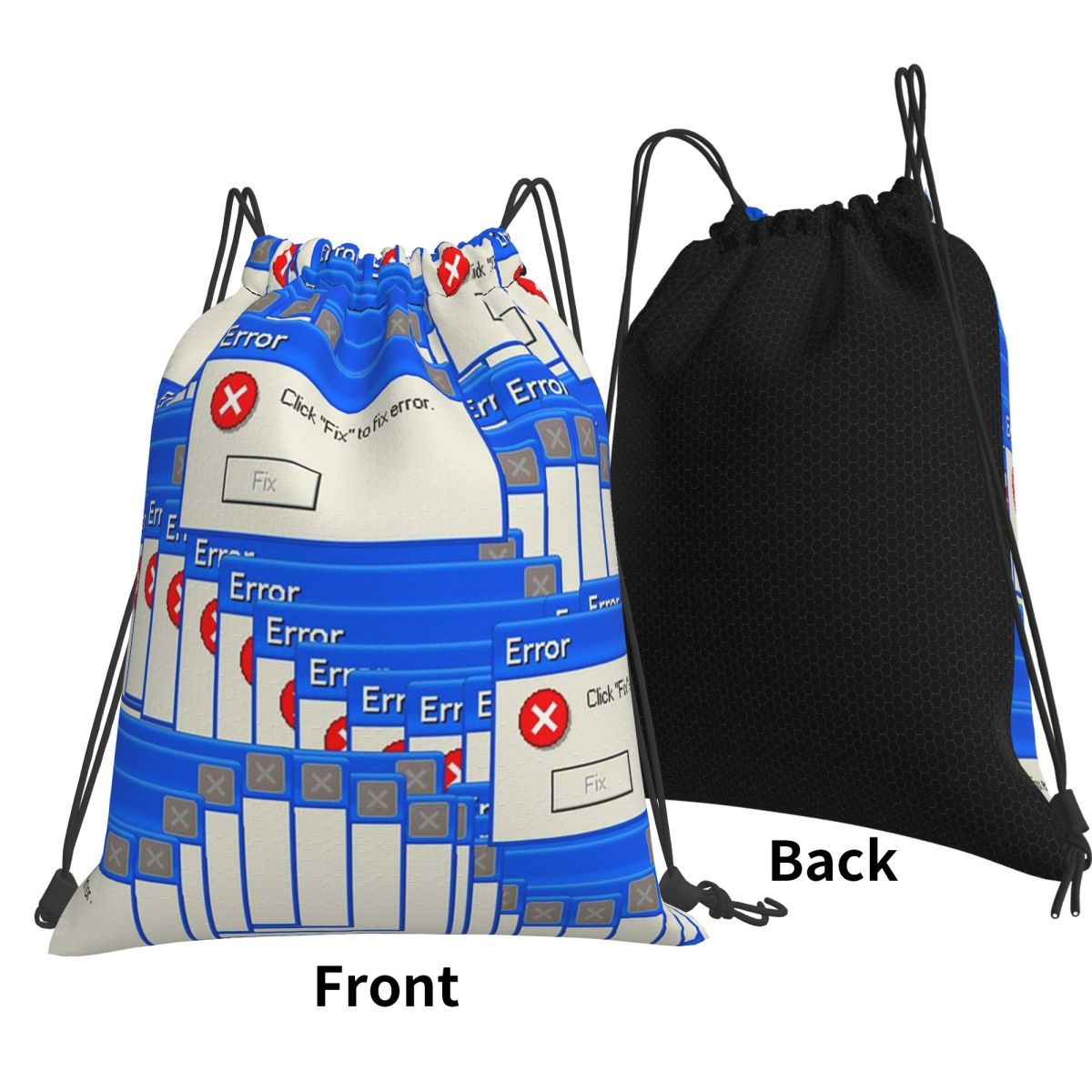 حقائب ظهر كاجوال بتصميم Window - مراجعة Tile Bag Drawstring وسعره