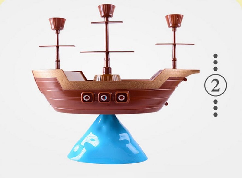 القراصنة سفينة التوازن لعبة لي - مراجعة Board Game Pirates وسعره