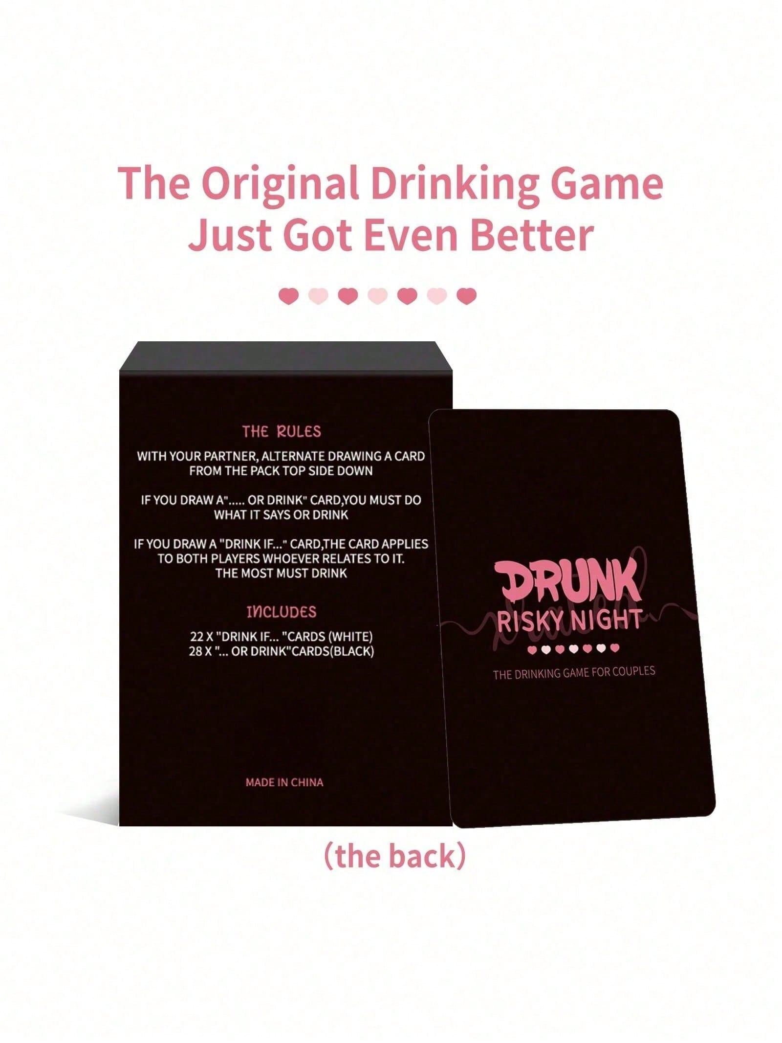لعبة بطاقات ليلة المشروبات الخ - مراجعة Board Game For Couple وسعره