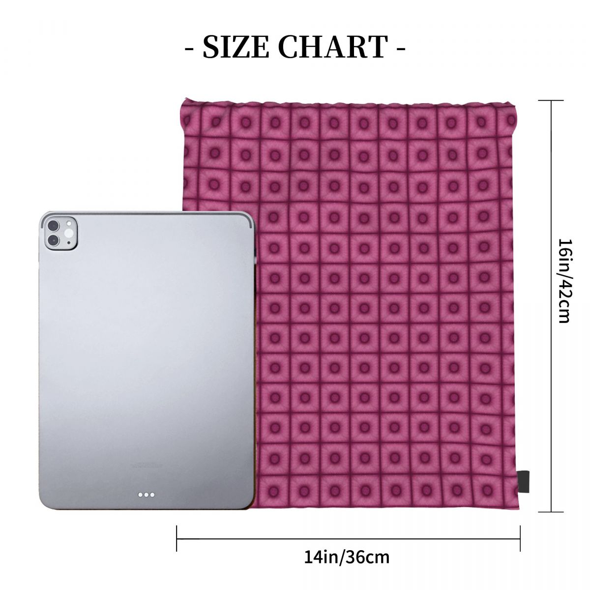 حقيبة ظهر محمولة برباط سحب من  - مراجعة Tile Bag Drawstring وسعره