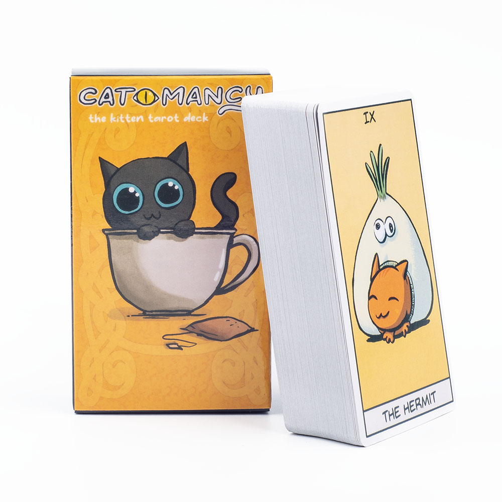 Cat Mancy Kitten Tarot Deck 78 - مراجعة Board Game For Couple وسعره