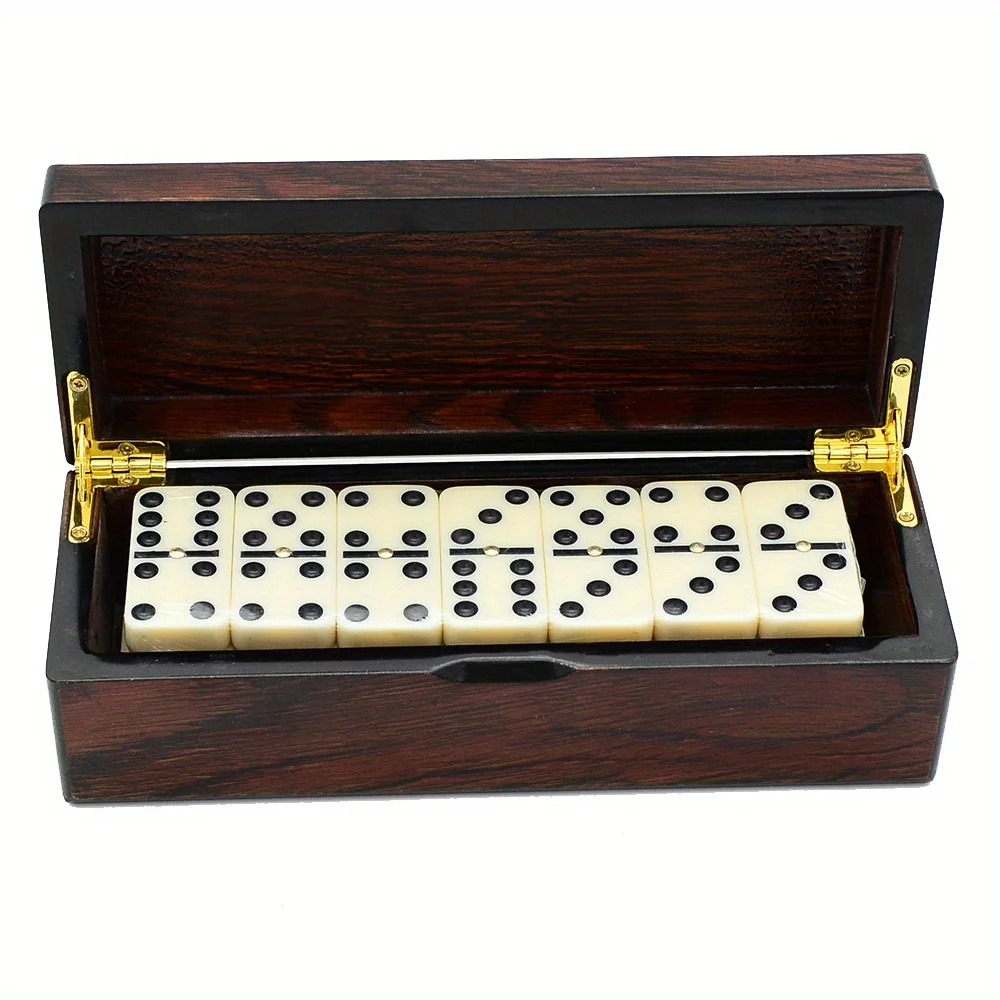 [مجموعة ألعاب الدومينو الخشبية - مراجعة Board Game For 2 People وسعره