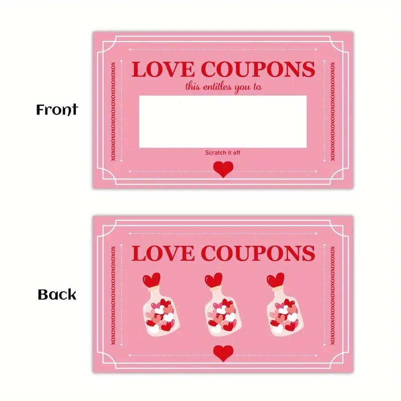 30 قطعة من بطاقات الخدش الوردي - مراجعة Board Game For Couple وسعره