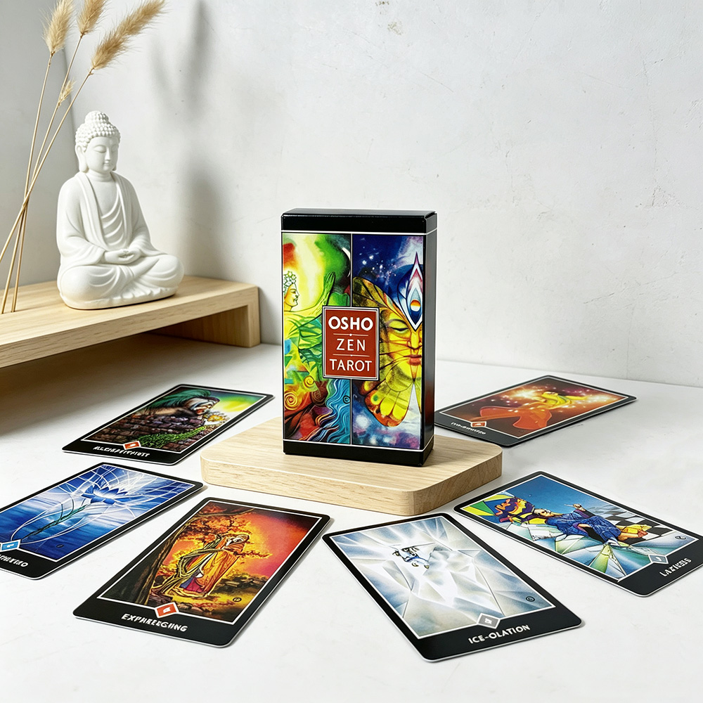 بطاقات تاروت أوشو زين 79 قطعة  - مراجعة Board Game Zen وسعره