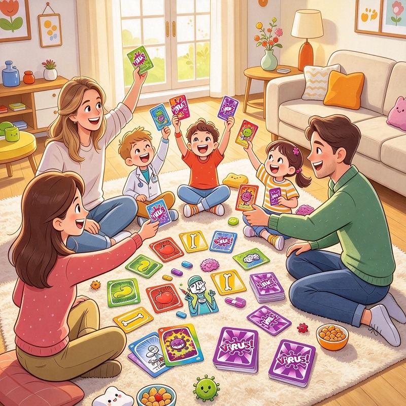 مجموعة ألعاب بطاقات استراتيجية - مراجعة Board Game For 2 People وسعره