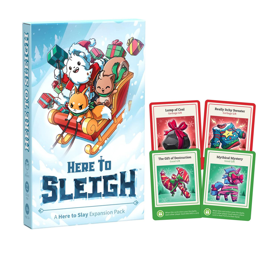 Unstable Games Here to Sleigh  - مراجعة Board Game Pirates وسعره