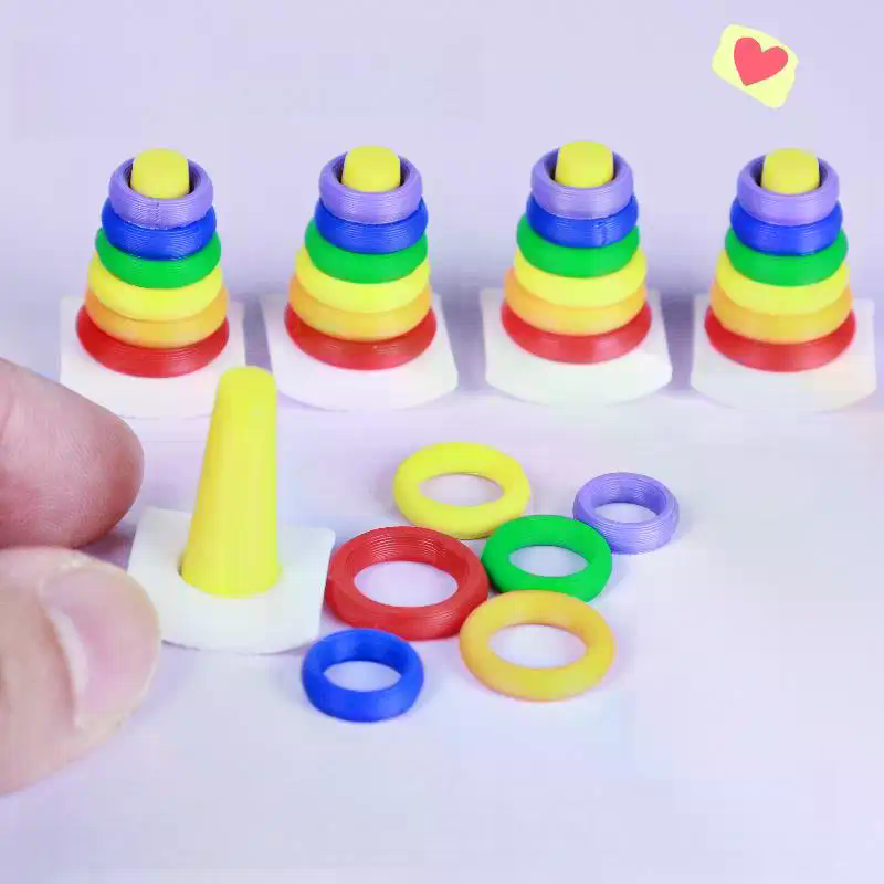 مجموعتان من ألعاب تكديس قوس قز - مراجعة Board Game For 2 People وسعره