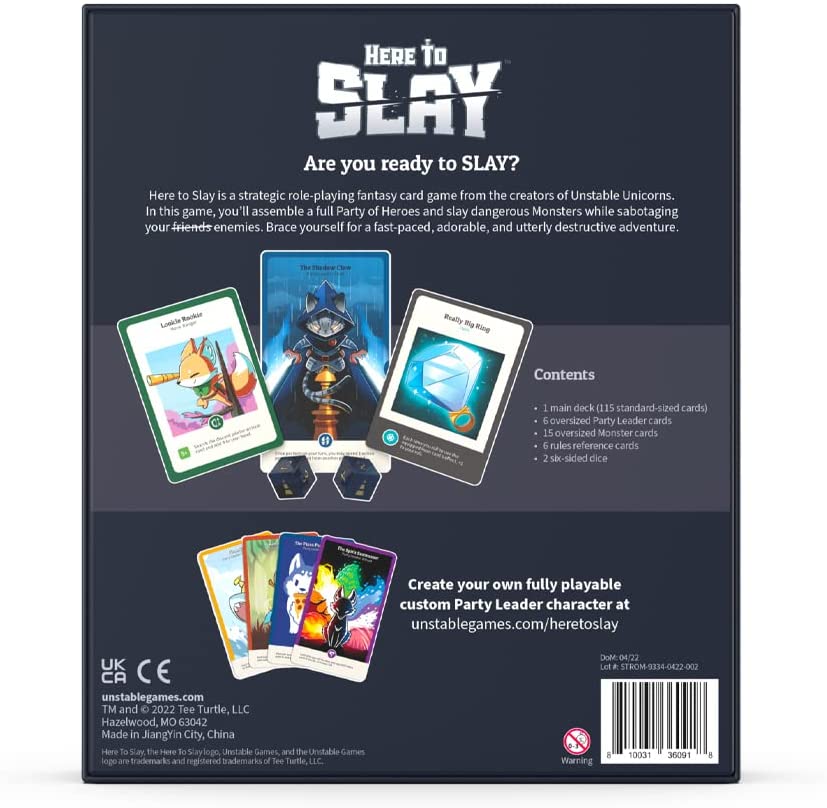 لعبة بطاقات Unstable Games Her - مراجعة Board Game Pirates وسعره