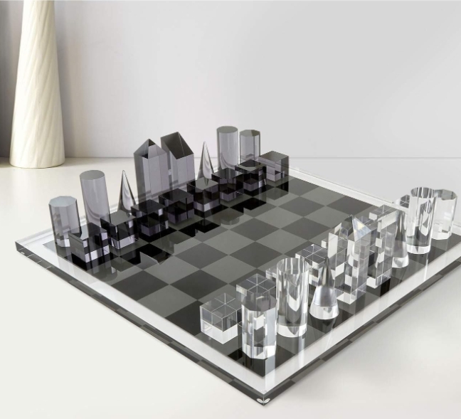 لوحة شطرنج زخرفية من الأكريليك - مراجعة Board Game Online Free وسعره
