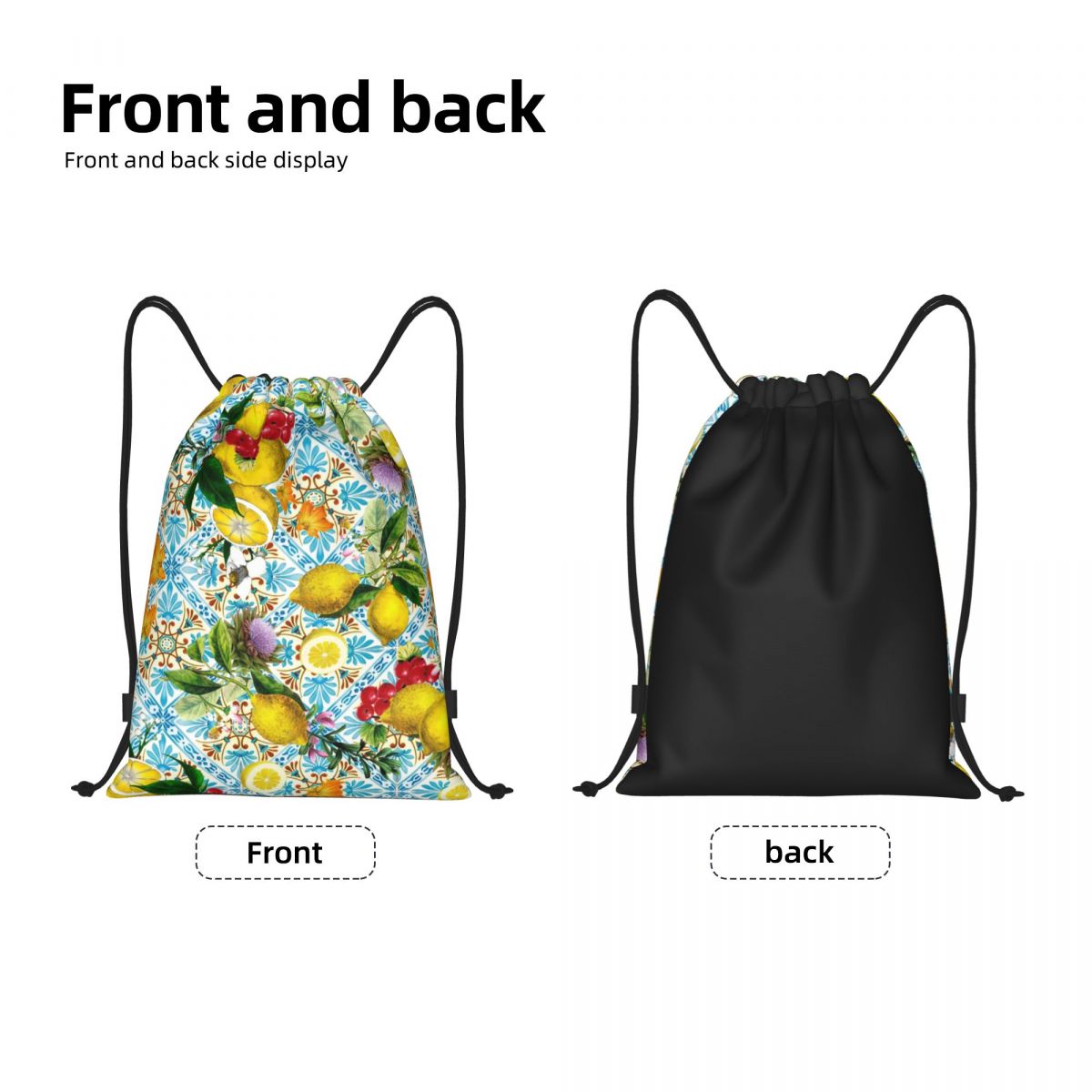أكياس برباط من الليمون والبلاط - مراجعة Tile Bag Drawstring وسعره