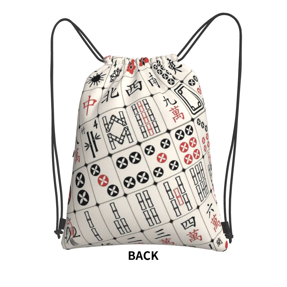 حقائب ظهر بنمط بلاط الماهجونغ، - مراجعة Tile Bag Drawstring وسعره